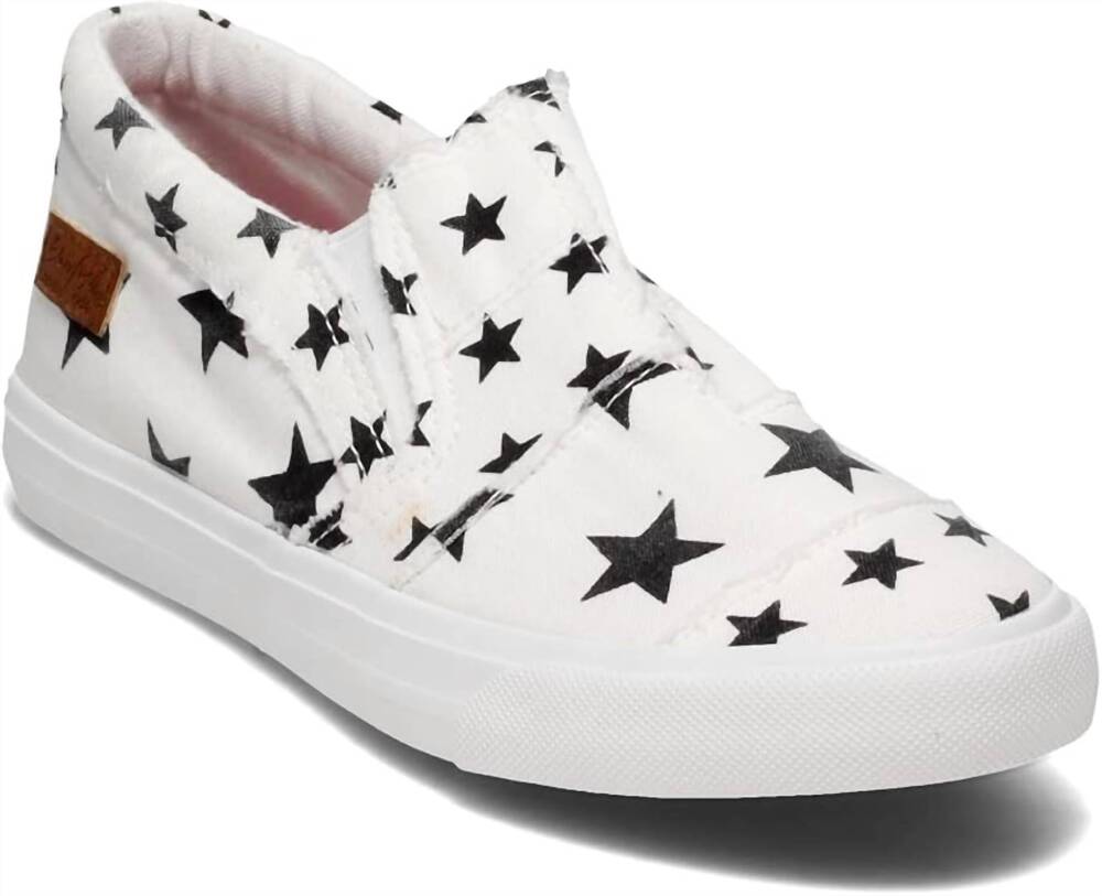 NEW BLOWFISH women's maddox shoe in off white galaxy